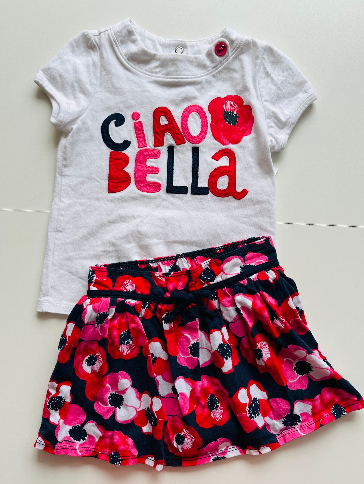 #130 Crazy 8 Girls Sz 4T Outfit