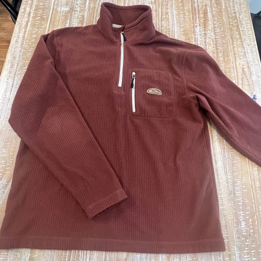 Seller #159 Drake Men’s Maroon pullover Sz L