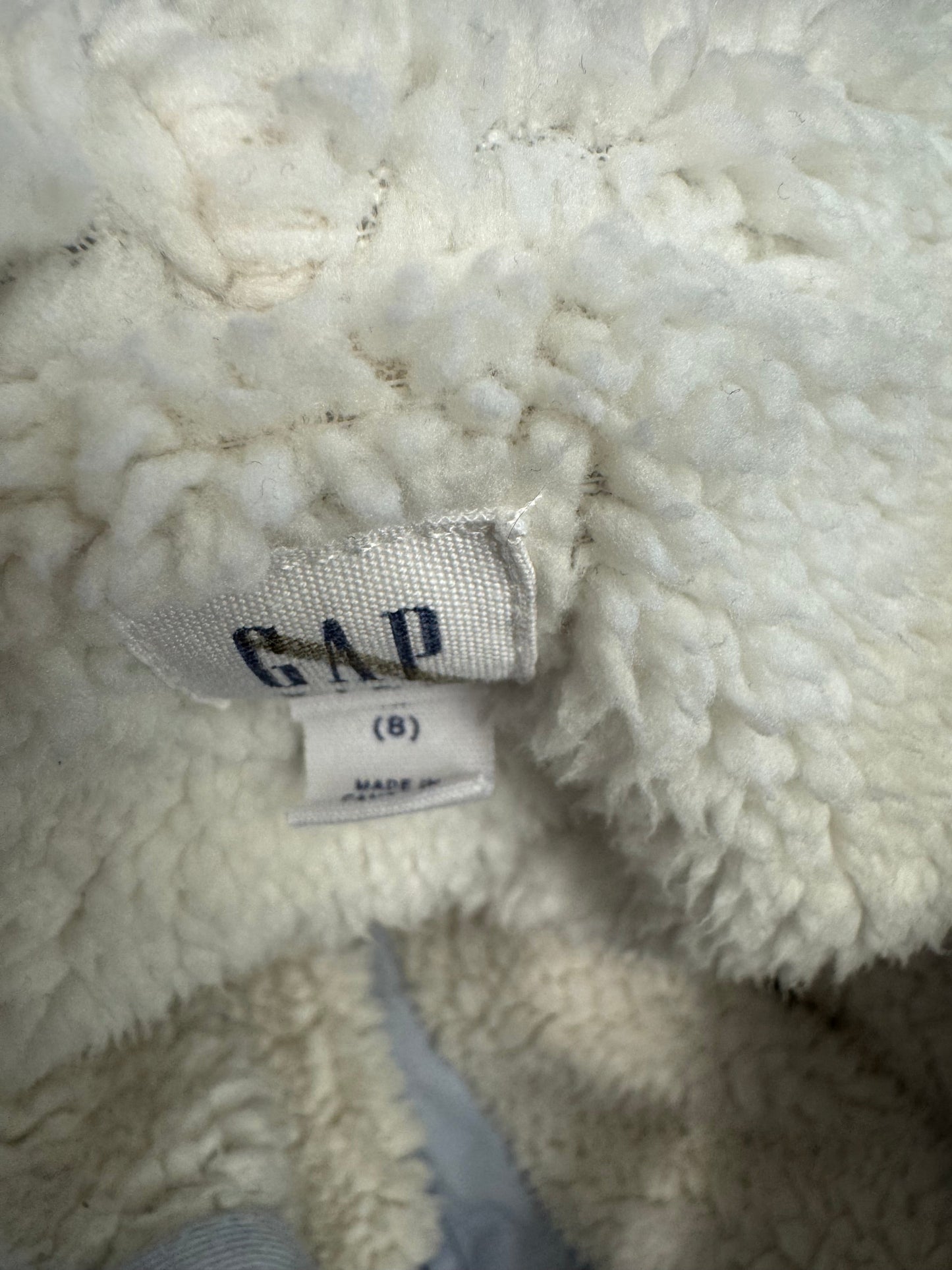 #53 girl Gap hooded jacket size M (8)