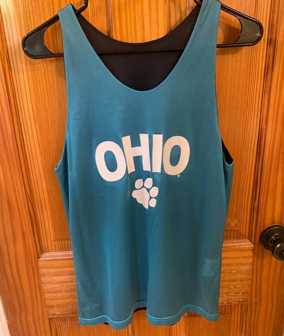 #51 Women’s Size S Ohio University Bobcats Fully Reversible Basketball Jersey