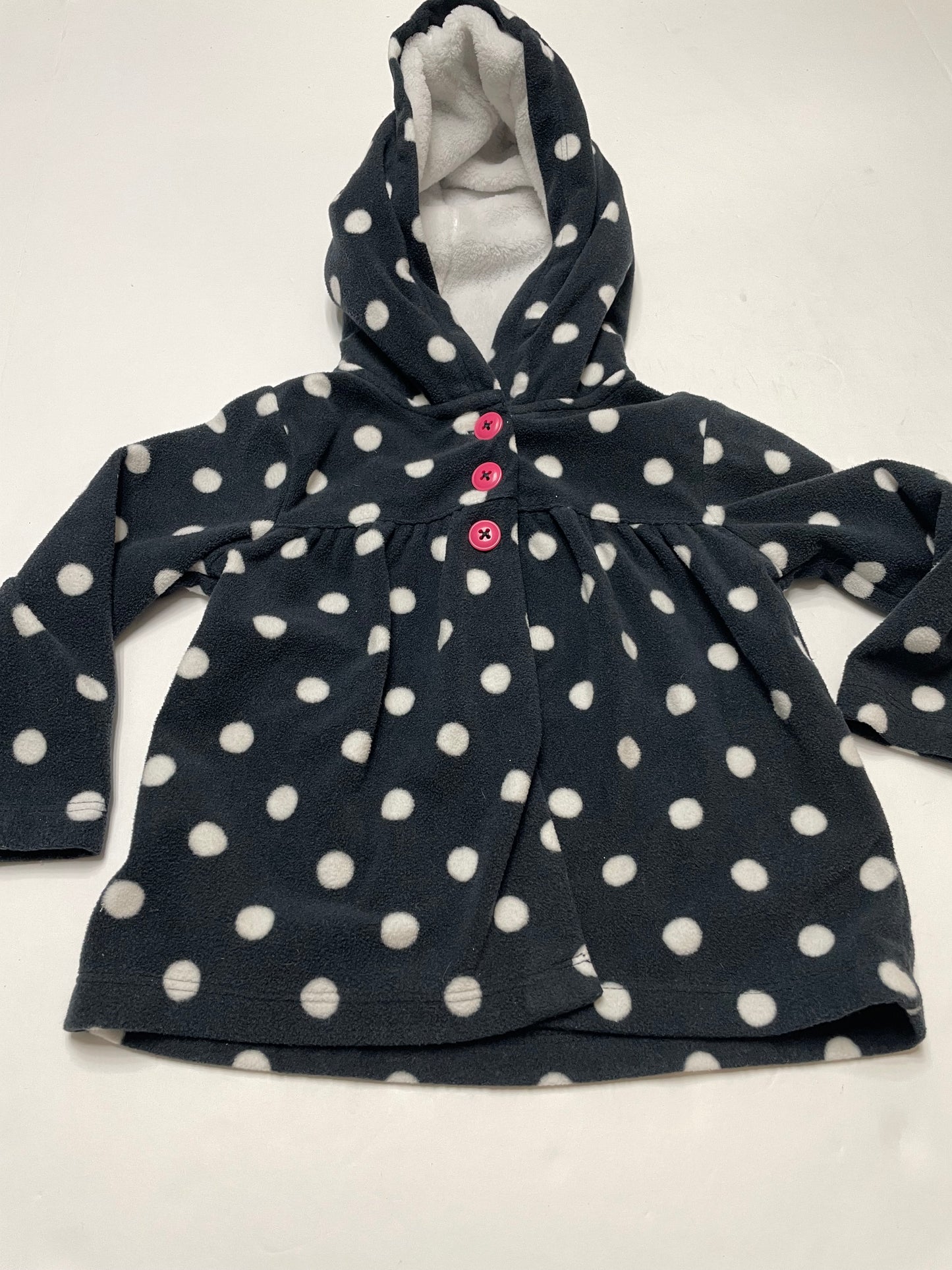 Seller 67 - Carter's Black White Polka Dot Jacket 18mo