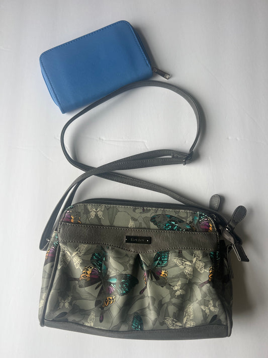 #180 butterfly purse and wallet