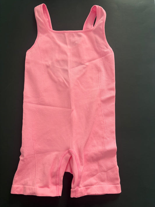 Seller #91 Girls' size 6-7 (Small) All In Motion seamless bike short leotard EUC