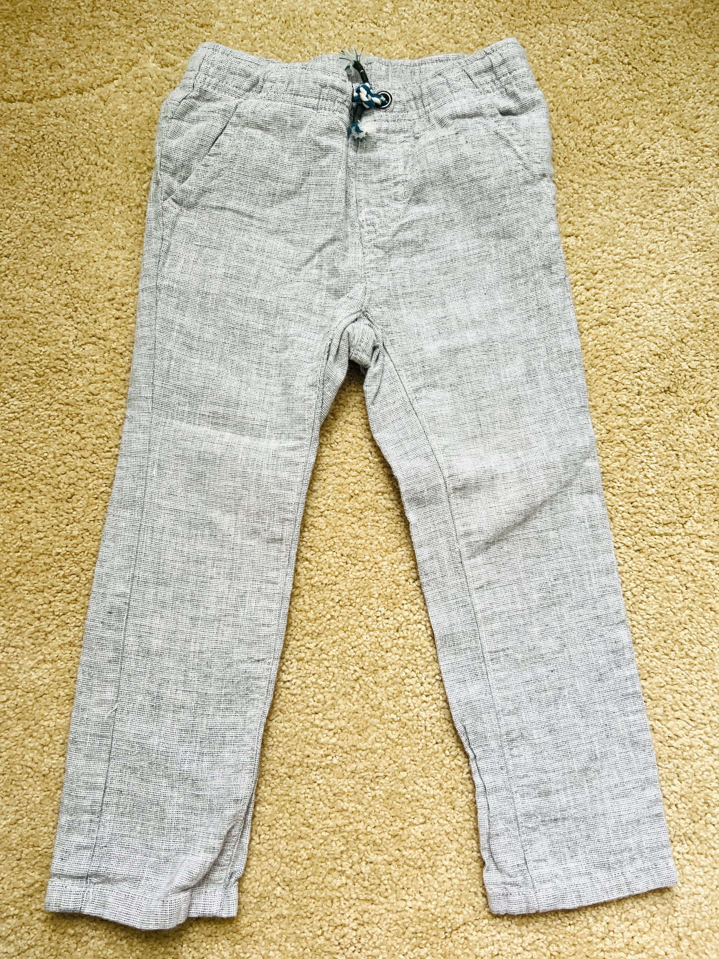 Cat & Jack linen pants, 2T, GUC