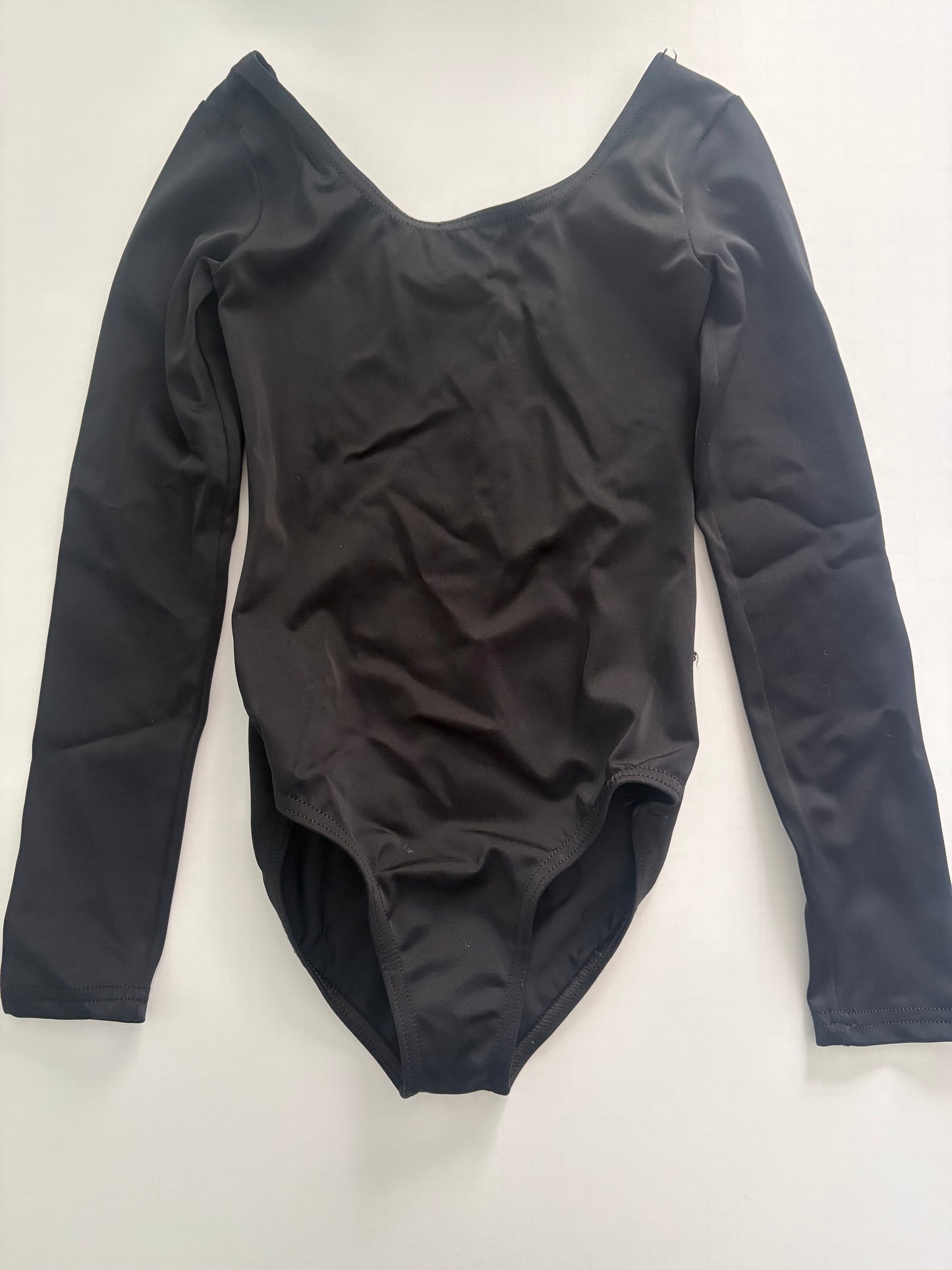 Seller #91 Girls' size 6 (Small Child) Balera long-sleeve scoop neck leotard EUC