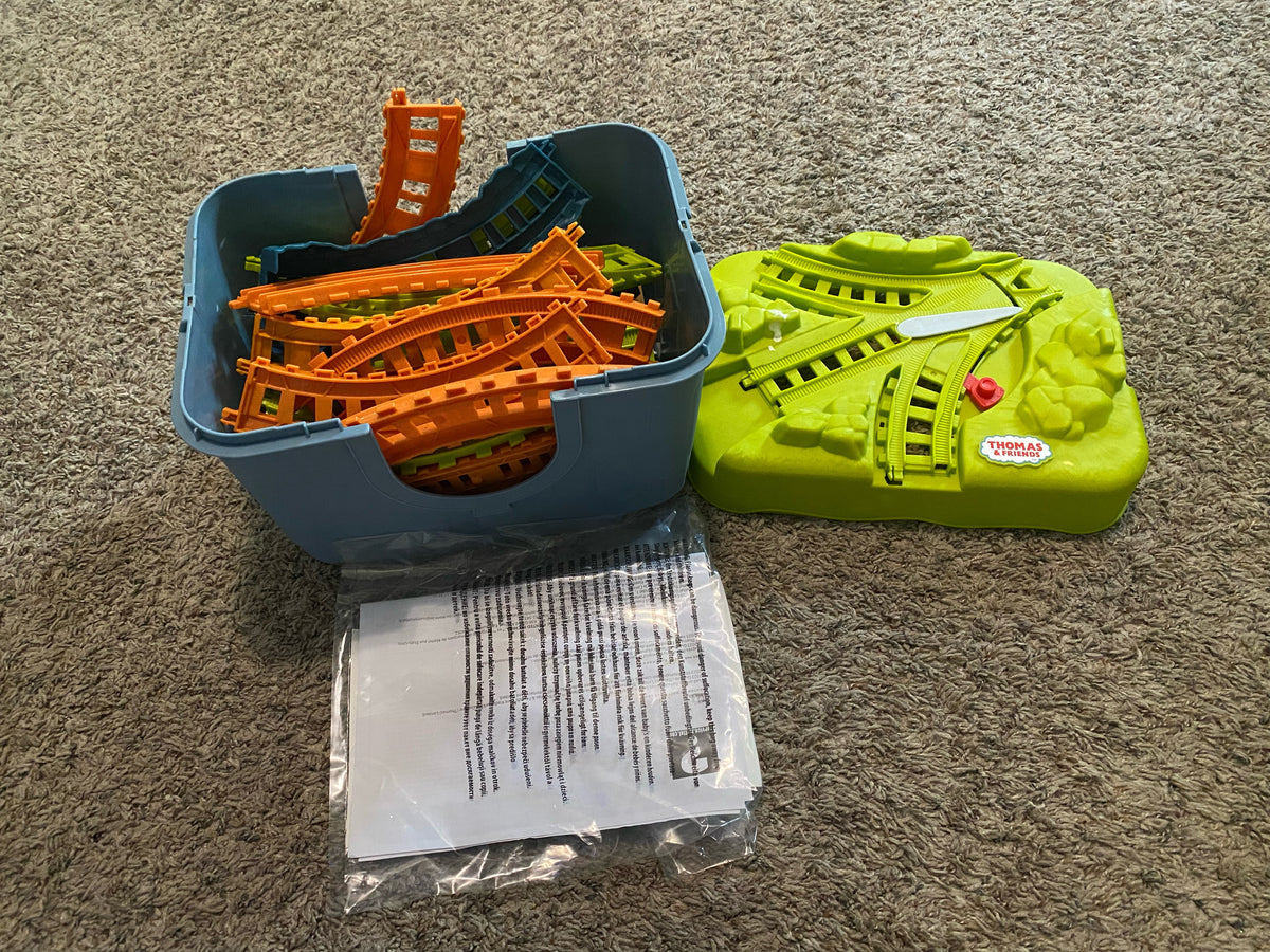 Seller #57 Thomas and Friends train tracks.  Never used.