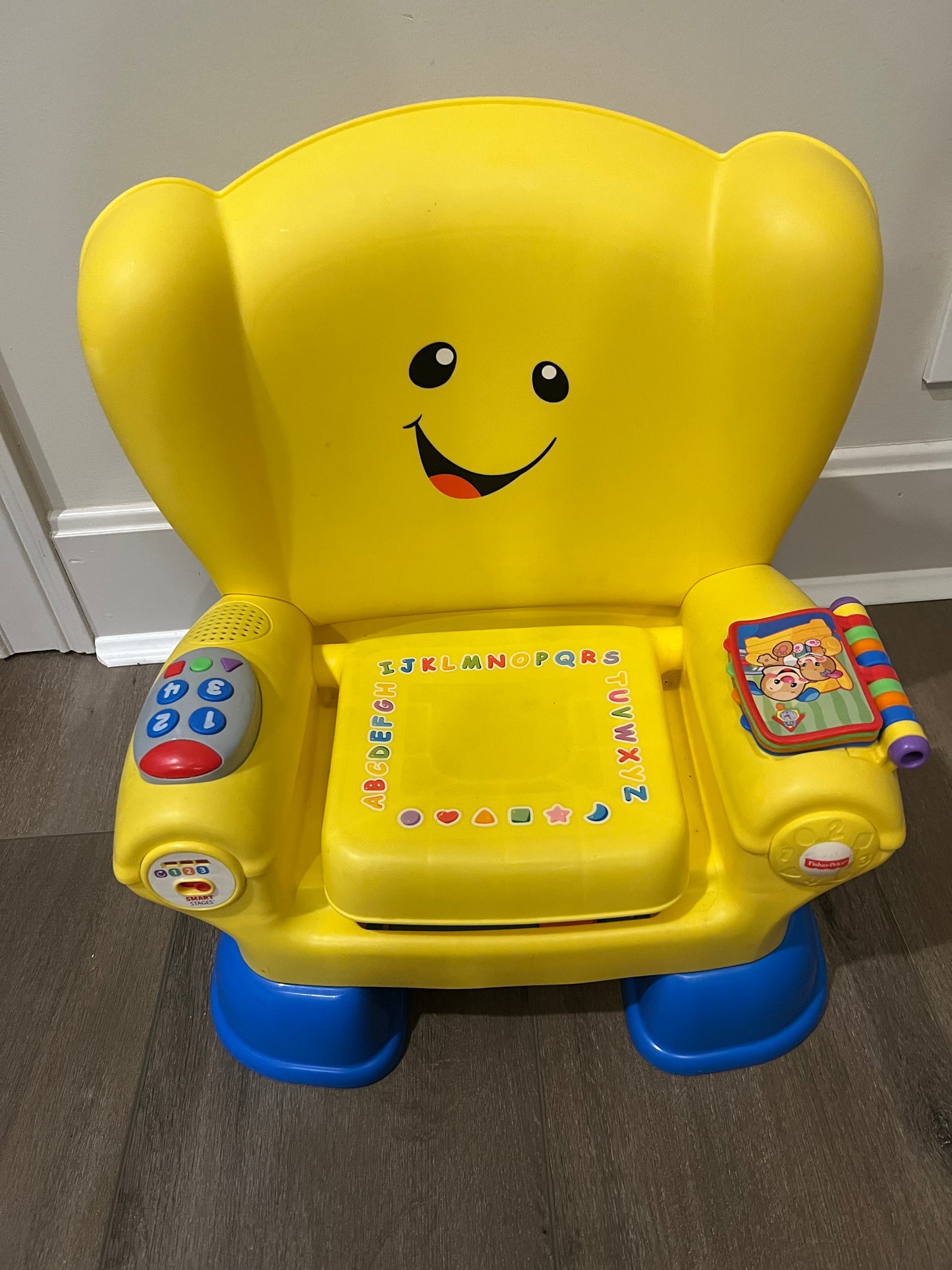 #68 Kids toy learning chair, VGUC