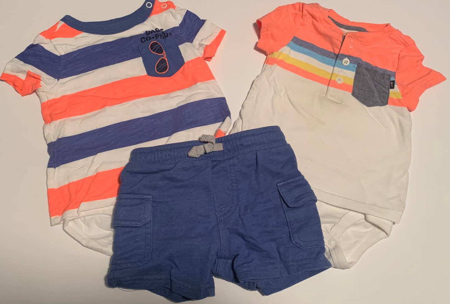 Boys 12 months shorts outfits- clothing lot bundle