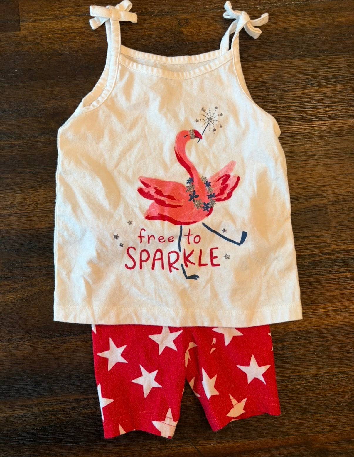 Seller 22 born to sparkle 2 piece set 2T