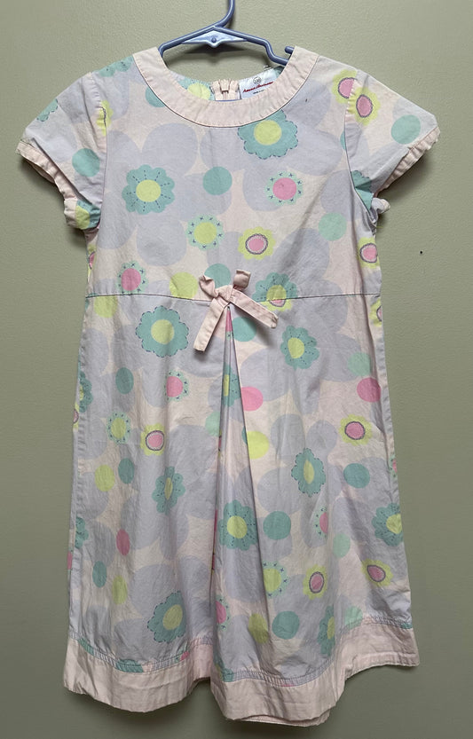 #130 Hanna Andersson Girls Sz 110 Sz 5 Dress
