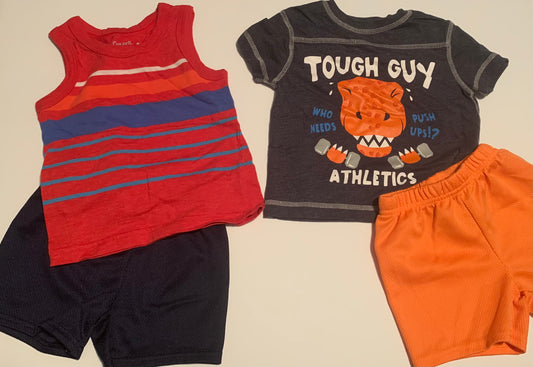 2 Boys outfits 12 months- bundle clothing lot