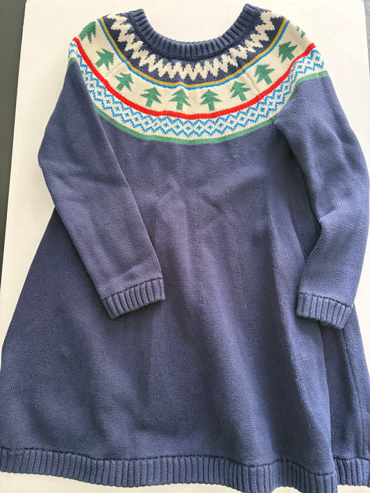 Seller #91 Girls size 6-7 Hanna Andersson sweater dress GUC