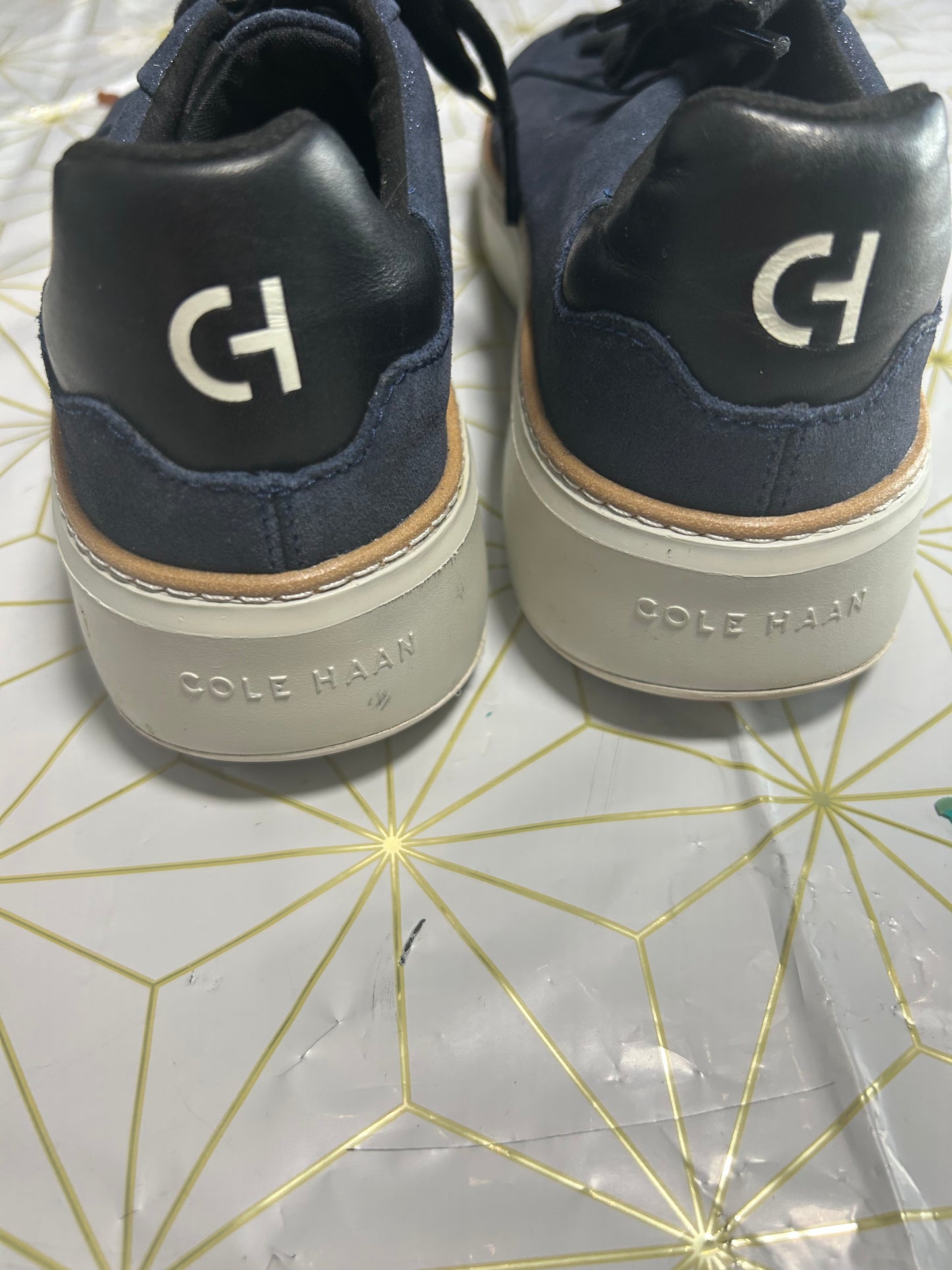Seller #62 Cole Haan 8.5 sparkle navy blue