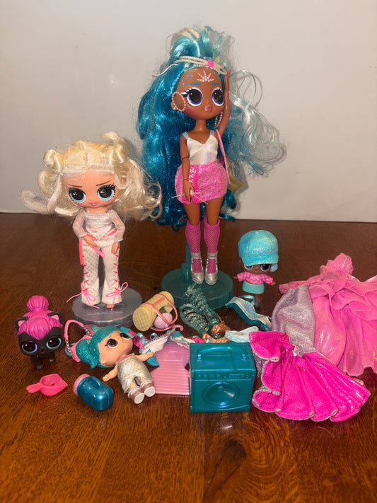 #182 O.M.G/LOL lot + accesorries