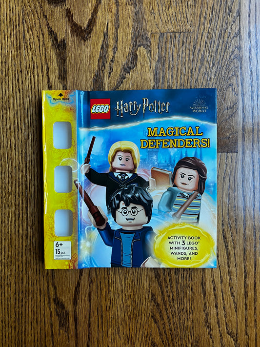 Seller #115 - Harry Potter Lego Magical Defenders Activity Book, VGUC