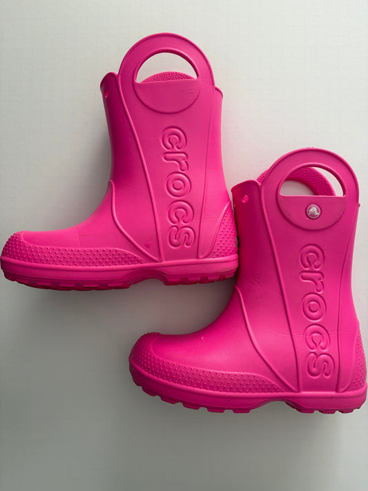 Seller #91 size C12 Crocs "Handle It" rain boot VGUC