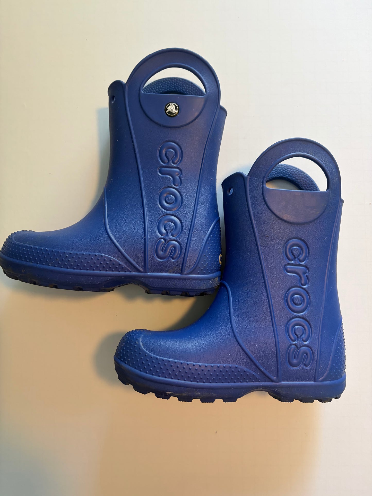 Seller #91 unisex size J1 Crocs "Handle It" rain boots GUC