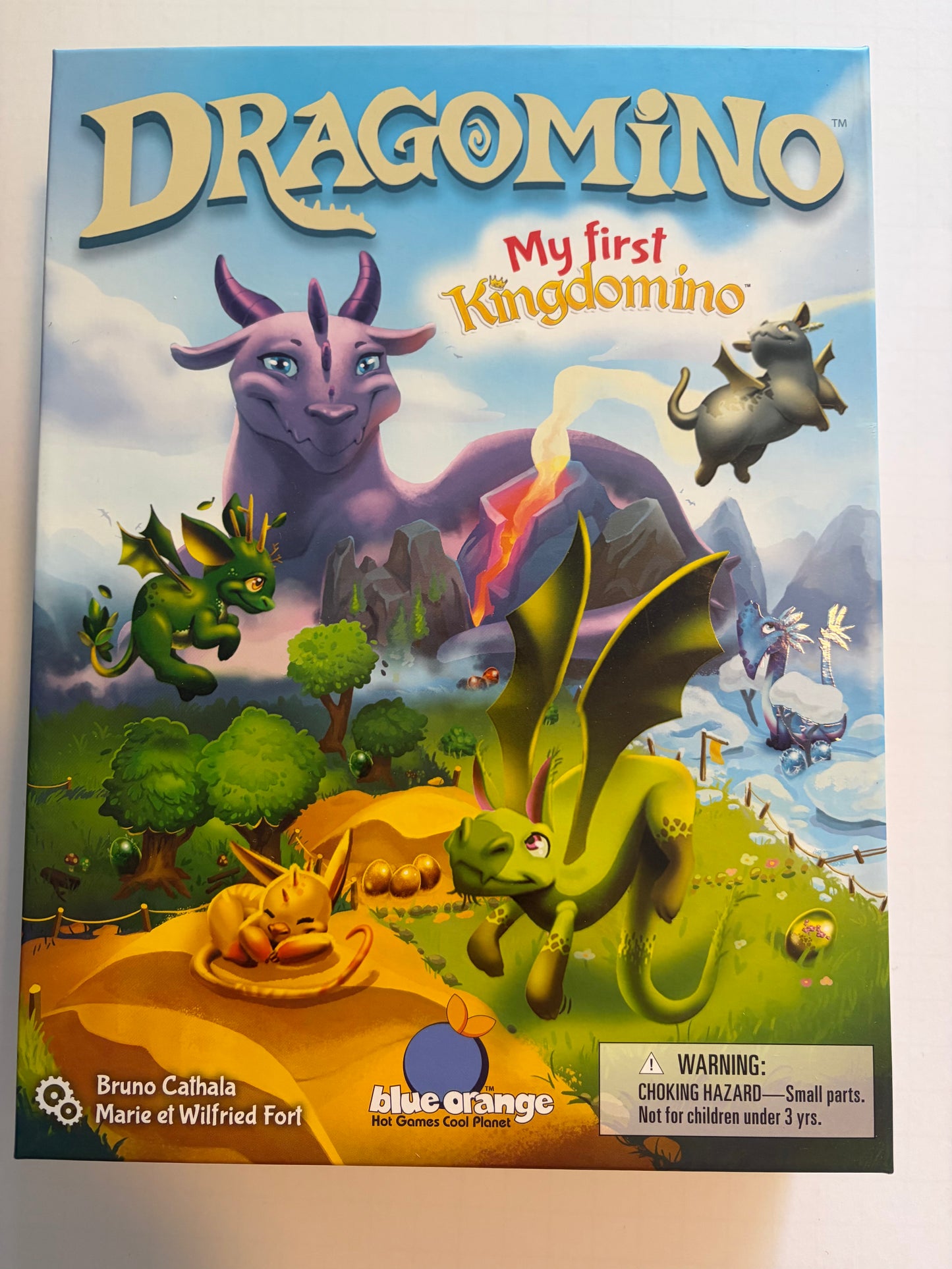 Seller #91 Dragomino "My First Kingdomino" board game EUC