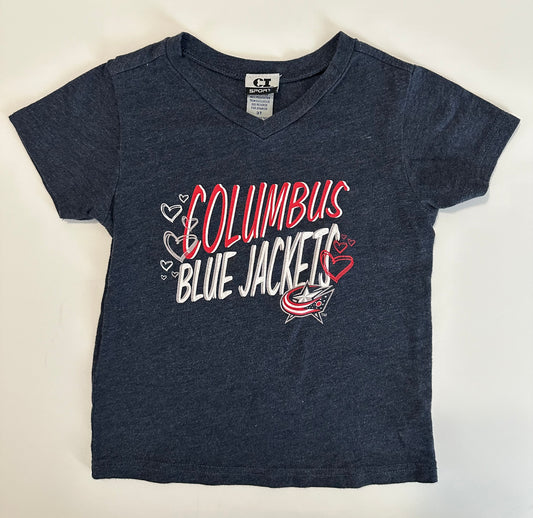 Columbus Blue Jackets toddler girl 3T