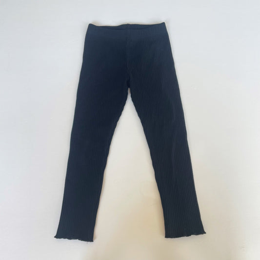 #118 | Size 4T | Cat & Jack Girls Black Ribbed Leggings