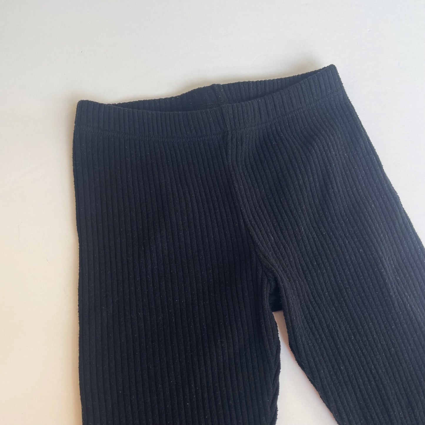#118 | Size 4T | Cat & Jack Girls Black Ribbed Leggings