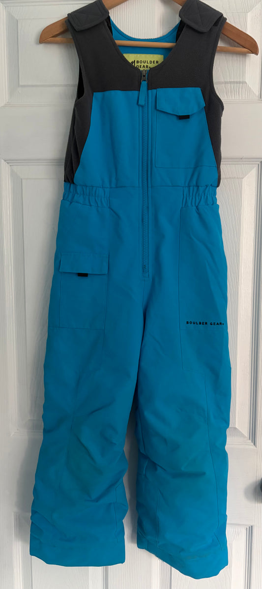 Seller #91 unisex size 7 Boulder Gear "Nestor" bib snow pants GUC