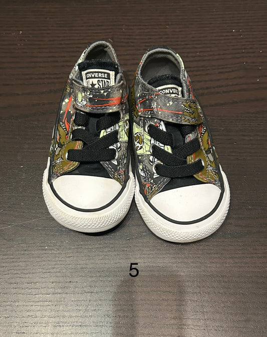Seller #63 Toddler size 5 dinosaur chucks