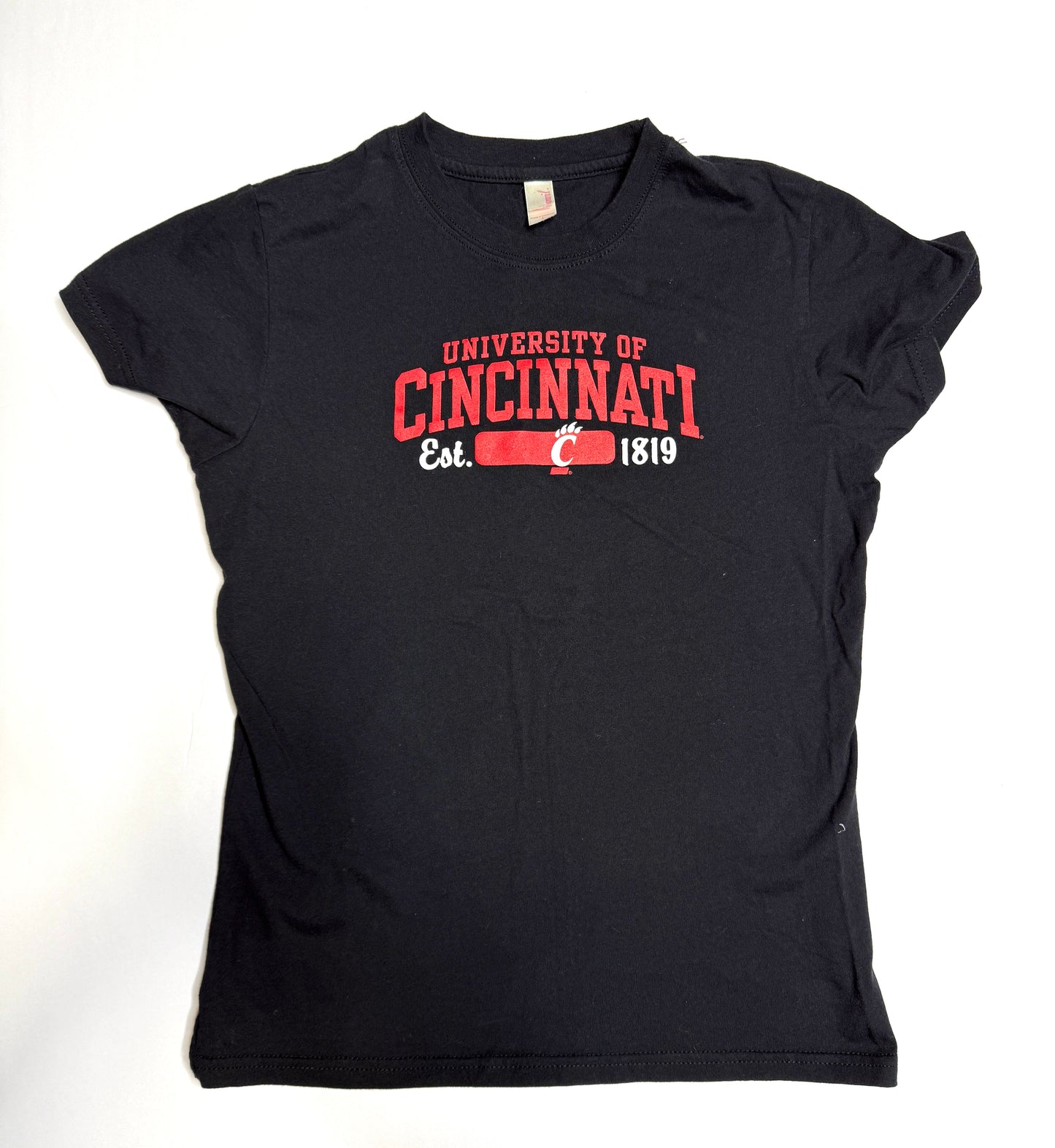 Seller 89 Women's Cincinnai Bearcat Tee Size L VGUC