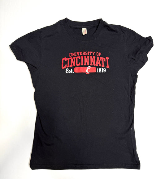 Seller 89 Women's Cincinnai Bearcat Tee Size L VGUC