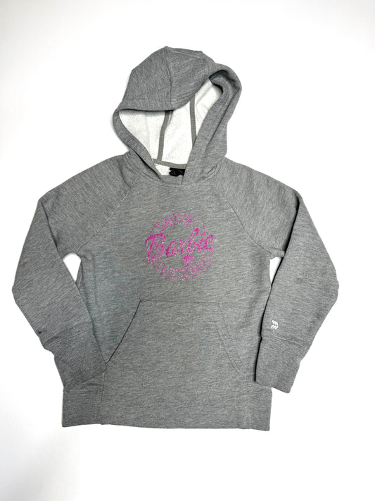 Seller 89 Girls All in Motion Barbie Hoodie Size Small 6/7 VGUC