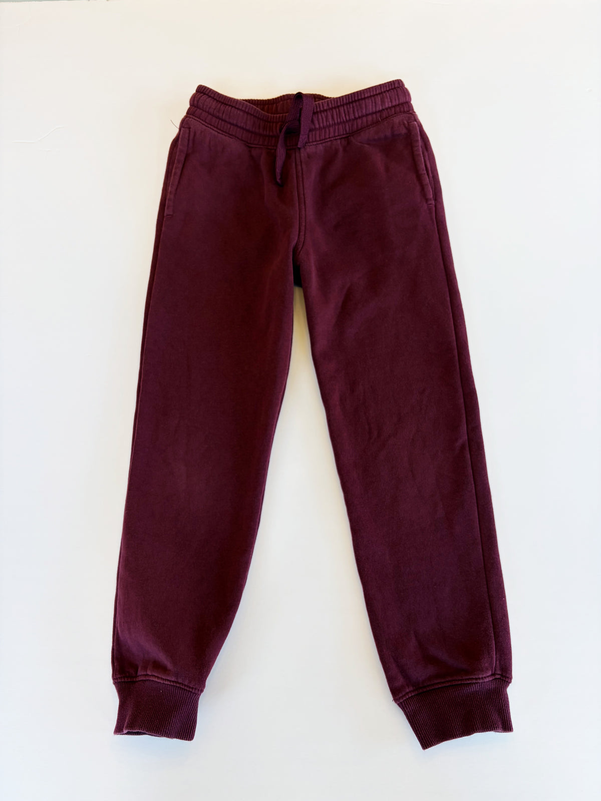 #96 | Size 10 | H&M Boys Burgandy Sweatpants