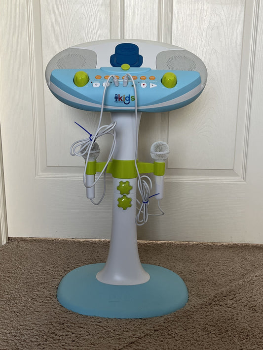 #124 *Reduced* Kids Karaoke Machine with pedestal