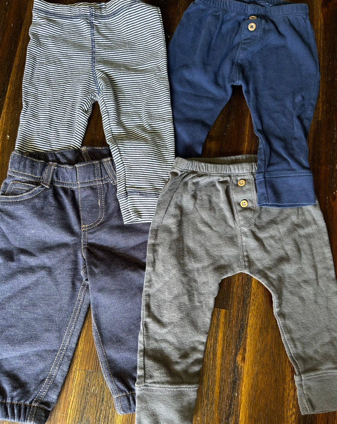 Seller #21 Carters 9mo pants bundle with faux denim