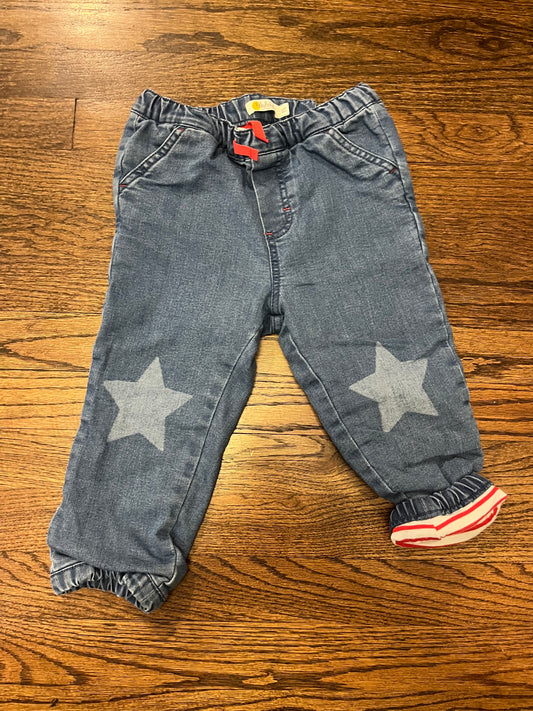 #67 Boden Jersey Lined Jeans 2/3