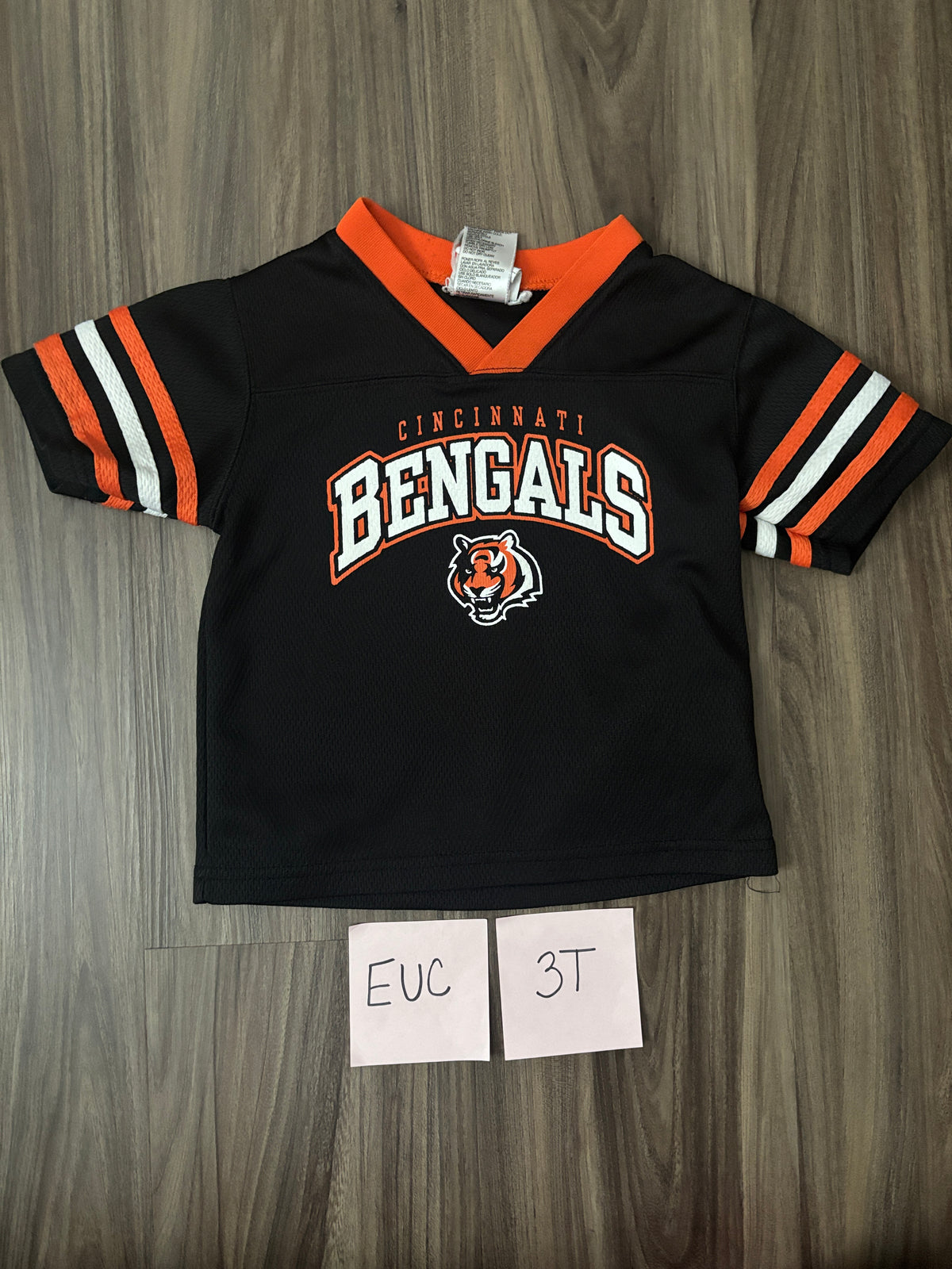 #138 - 3T Bengals Jersey Shirt EUC