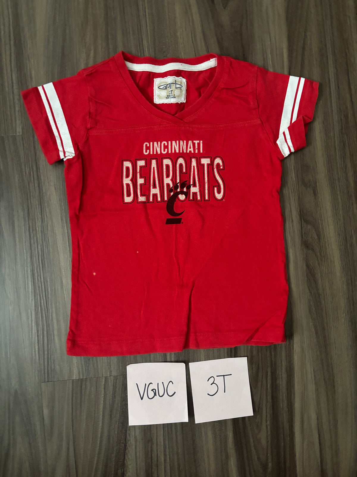 #138 - 3T UC Bearcats Red Shirt