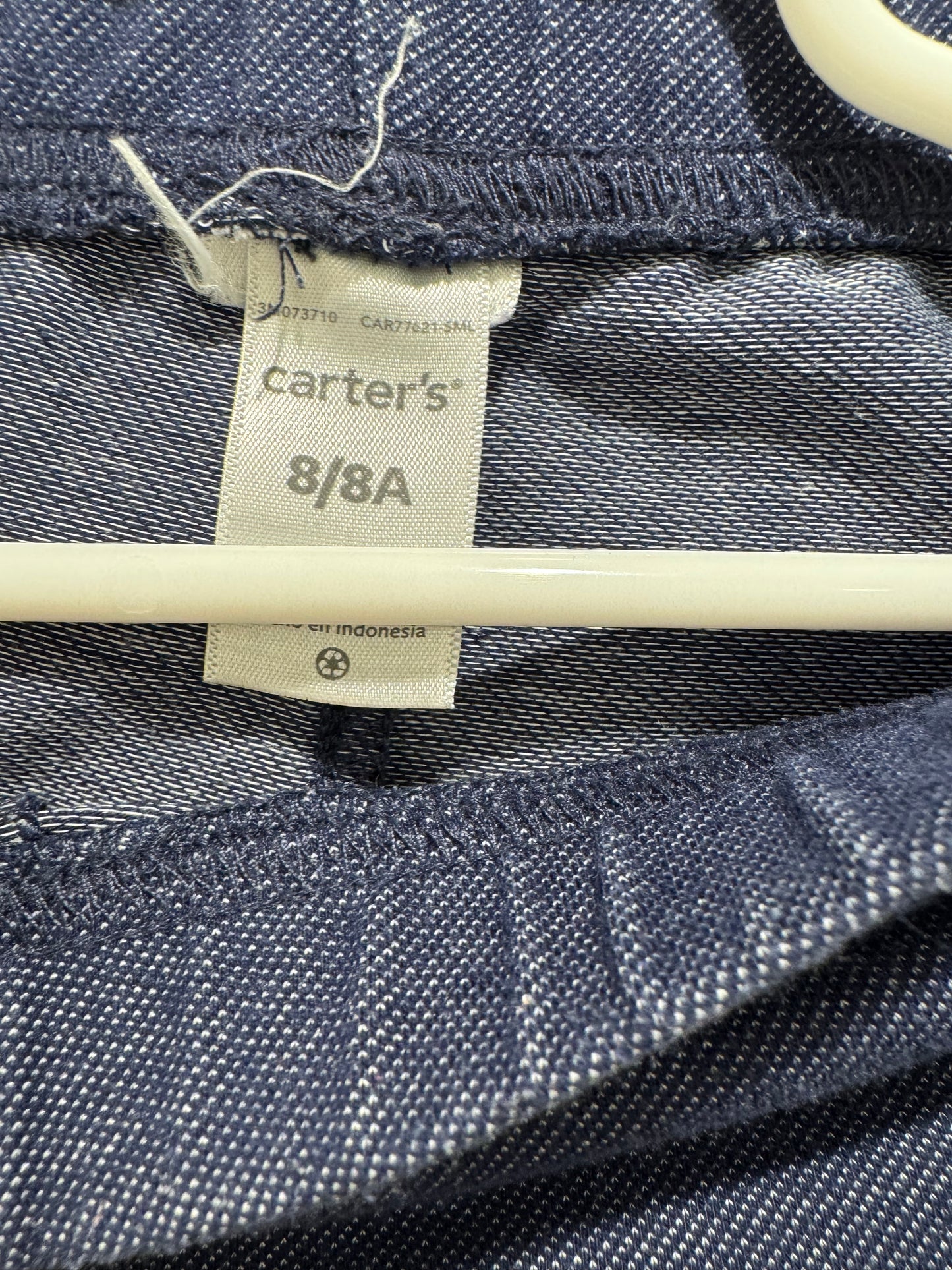 #53 girl carters leggings - bundle size M (8)