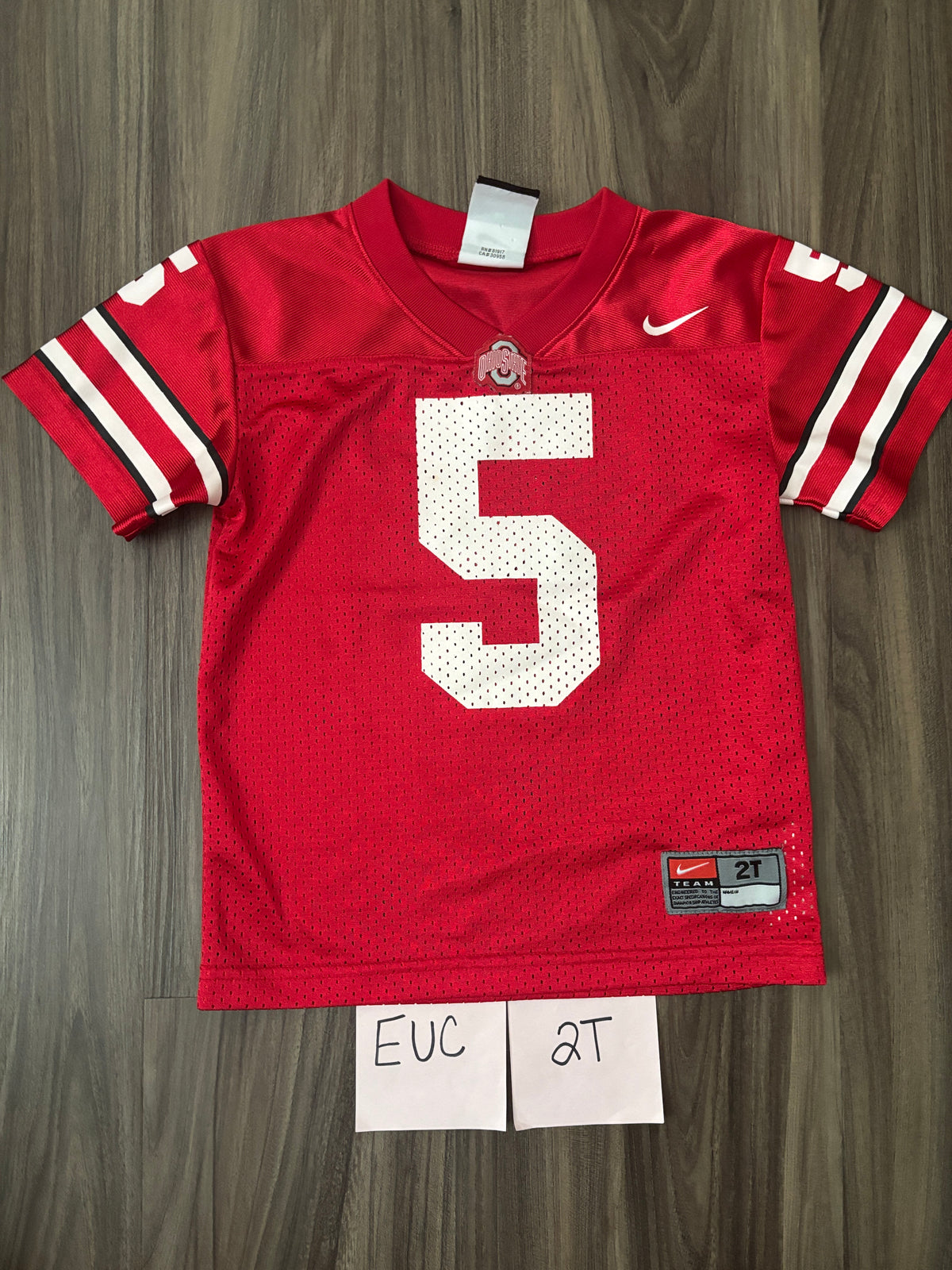 #138 - 2T EUC Ohio State Buckeyes Jersey