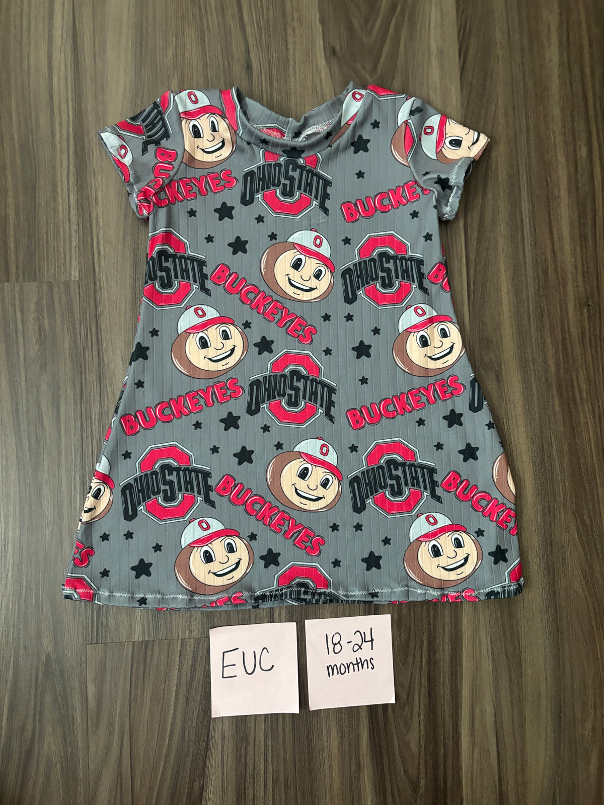 #138 -  18-24 Mo Ohio State Buckeyes Dress