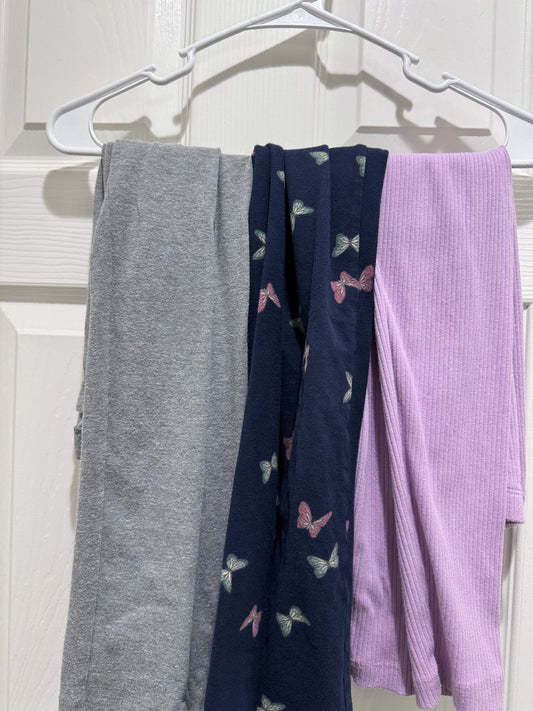 #53 girl leggings bundle size M - bundle of 3