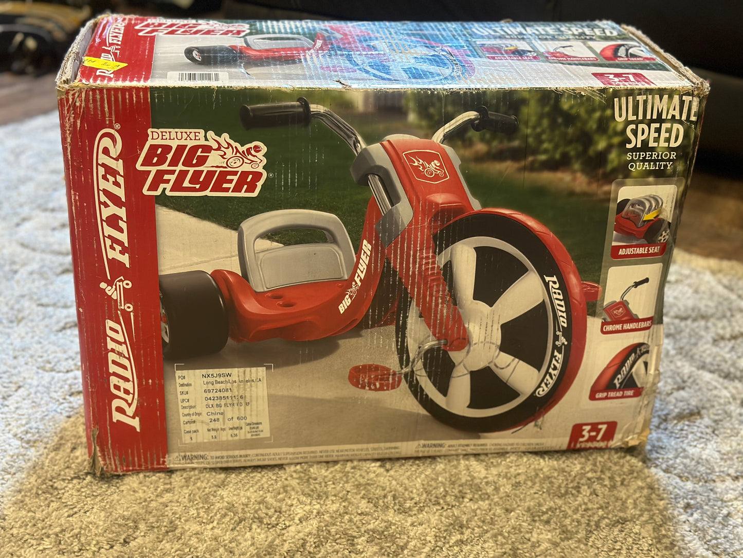 #82B Radio Flyer - Deluxe Big Flyer