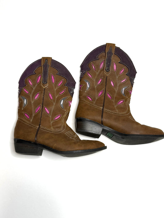 Seller 89 Girls Size 1 Cowboy Boots