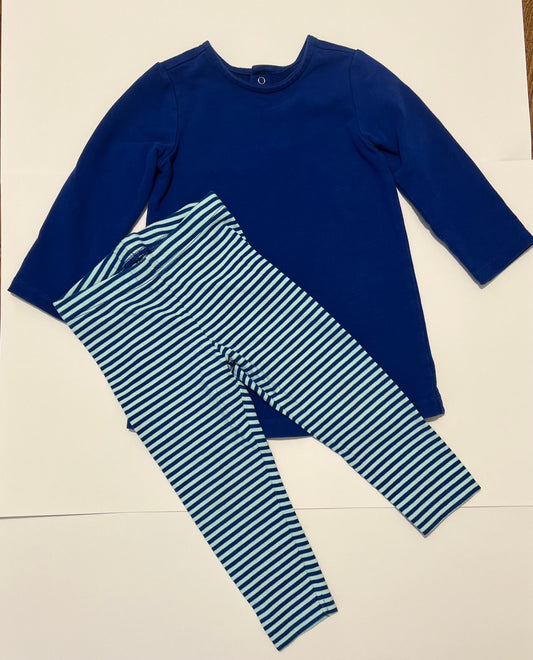Primary Girls 12-18 months Blue Tunic with Pants