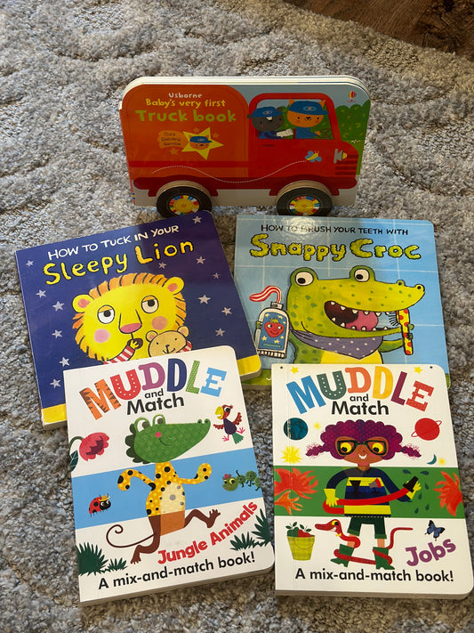 #82B Usborne/PaperPie Toddler Board Books ***Brand New***