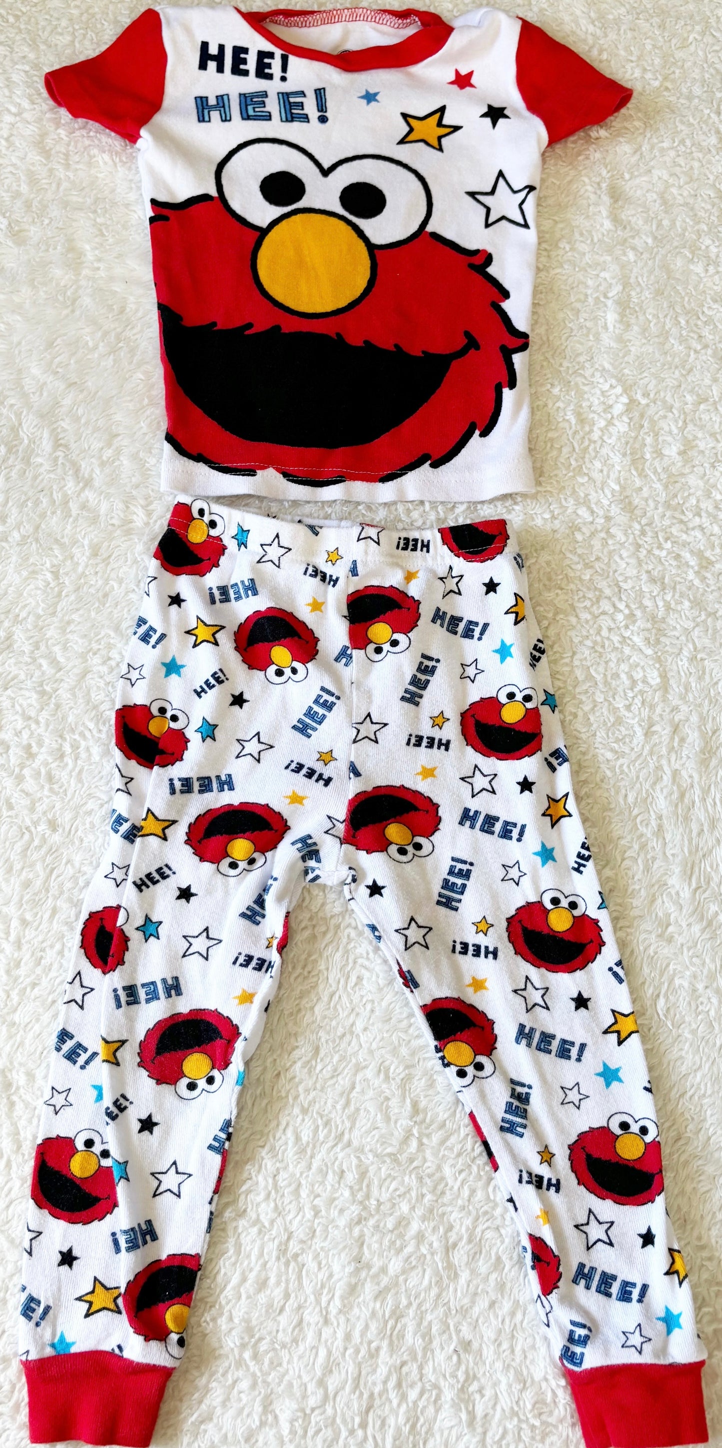 Sesame Street 2T Gender Neutral Elmo PJs