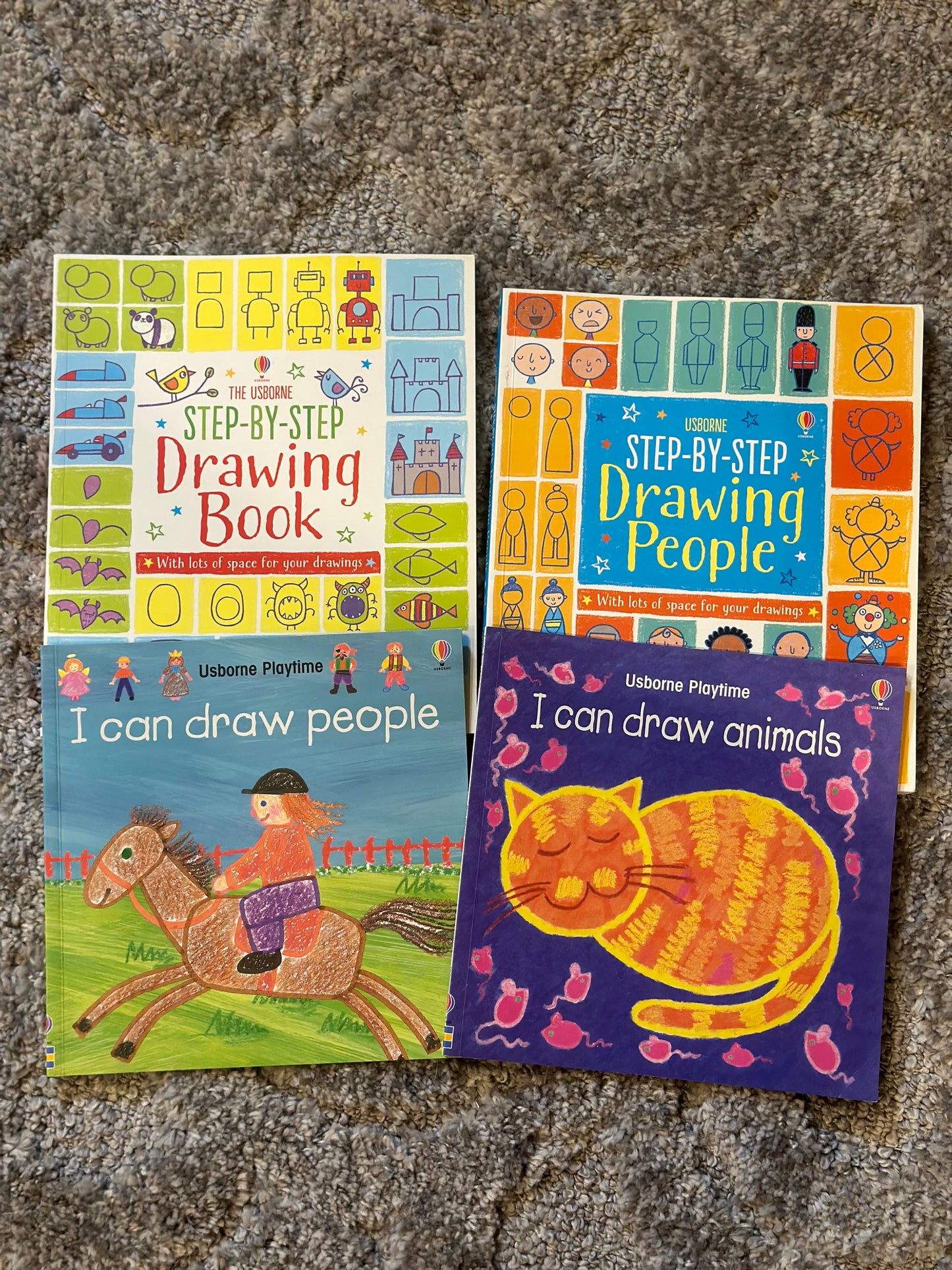 #82B Usborne/PaperPie Drawing Books ***Brand New***