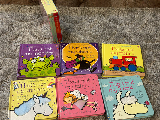 #82B Usborne/PaperPie That's Not My Books ***Brand New***