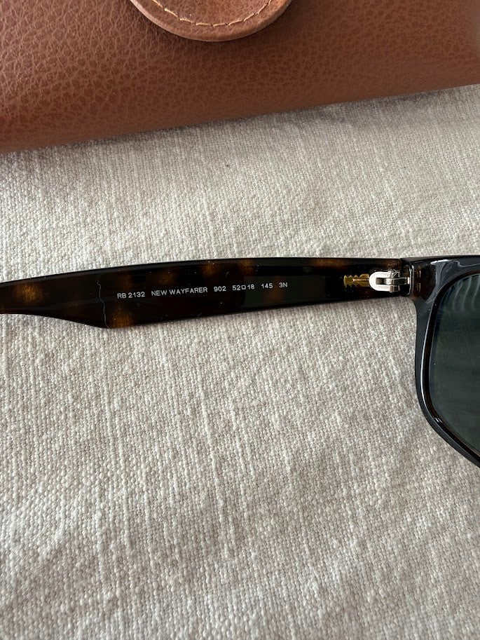 #78 REDUCED Brand New Ray-Ban New Wayfarer Tortoise Sunglasses