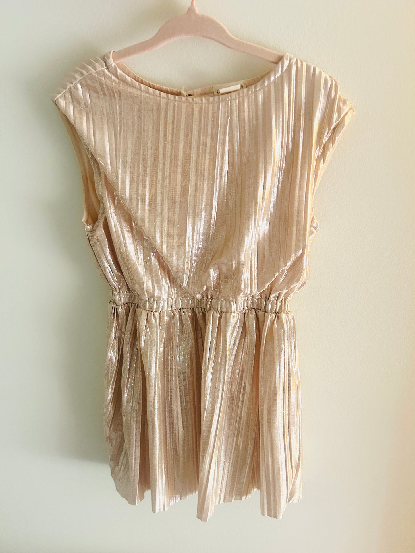 #15 Crewcuts 2t Gold Dress (all over shine)