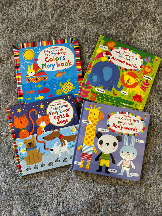 #82B Usborne/PaperPie Baby's Very First Board Books ***Brand New***